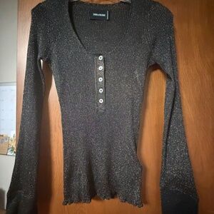Zadig & Voltaire Mila Lurex Sweater